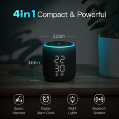 Portable Sound Machine Alarm Clock KL6