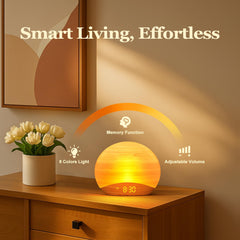 Sunrise Clock Bluetooth Speaker & FM Radio R7-2nd-Gen