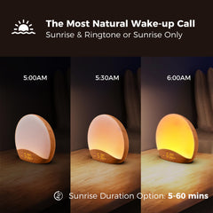 Reacher Sunrise White Noise Clock R7