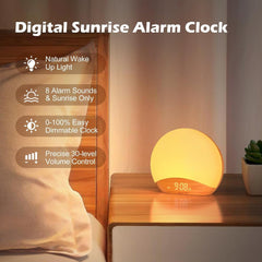 Reacher Sunrise White Noise Clock R7