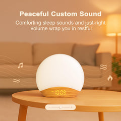Reacher Sunrise White Noise Clock R7