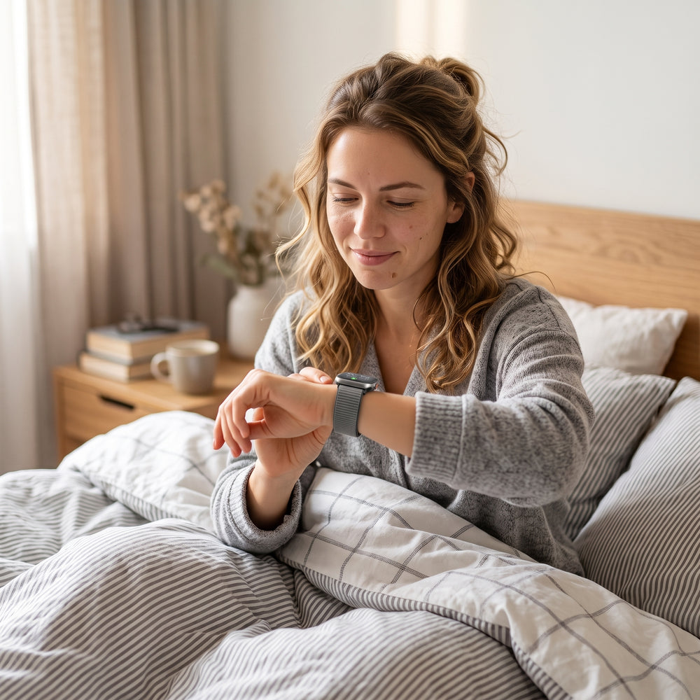 Gradual vibration wake-up.