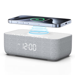 Sound Machine Alarm Clock Wireless Charge R9