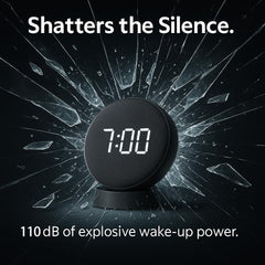 Super Loud Vibrating Portable Alarm Clock GX