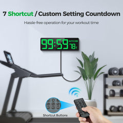 Large Digital Wall Timer Clock GQ01