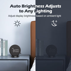 Super Loud Vibrating Portable Alarm Clock GX
