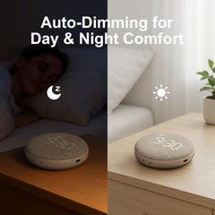 Travel Vibrating Dual Alarm Clock for Heavy Sleepers GX2