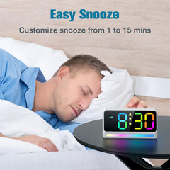 Extra Loud Alarm Clock for Heavy Sleeper Reacher C50